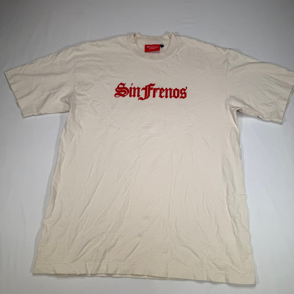 Sin‎ Frenos Los Angeles Graphic Print Crewneck T-Shirt Statement Tee